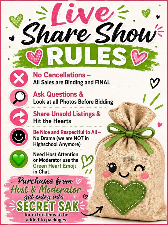 Other - Live Share Show Rules